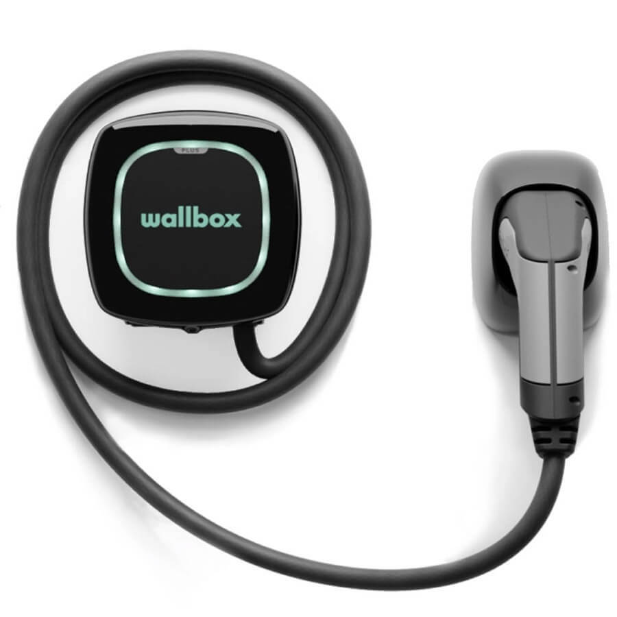 Wallbox Pulsar Plus Tethered Black - Evolution Solutions